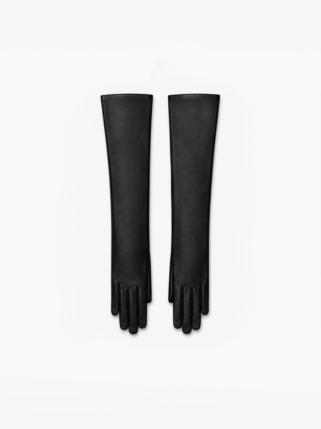 Long Leather Gloves