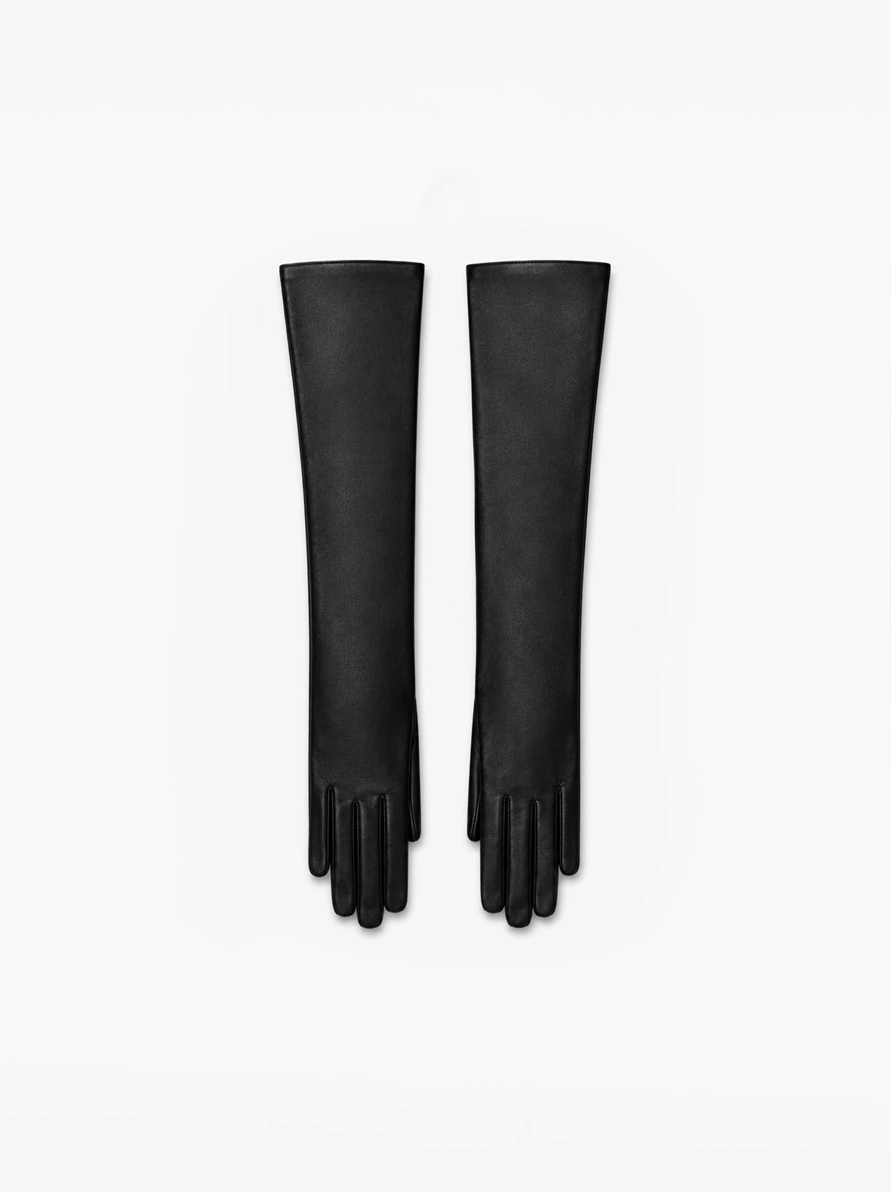 Long Leather Gloves