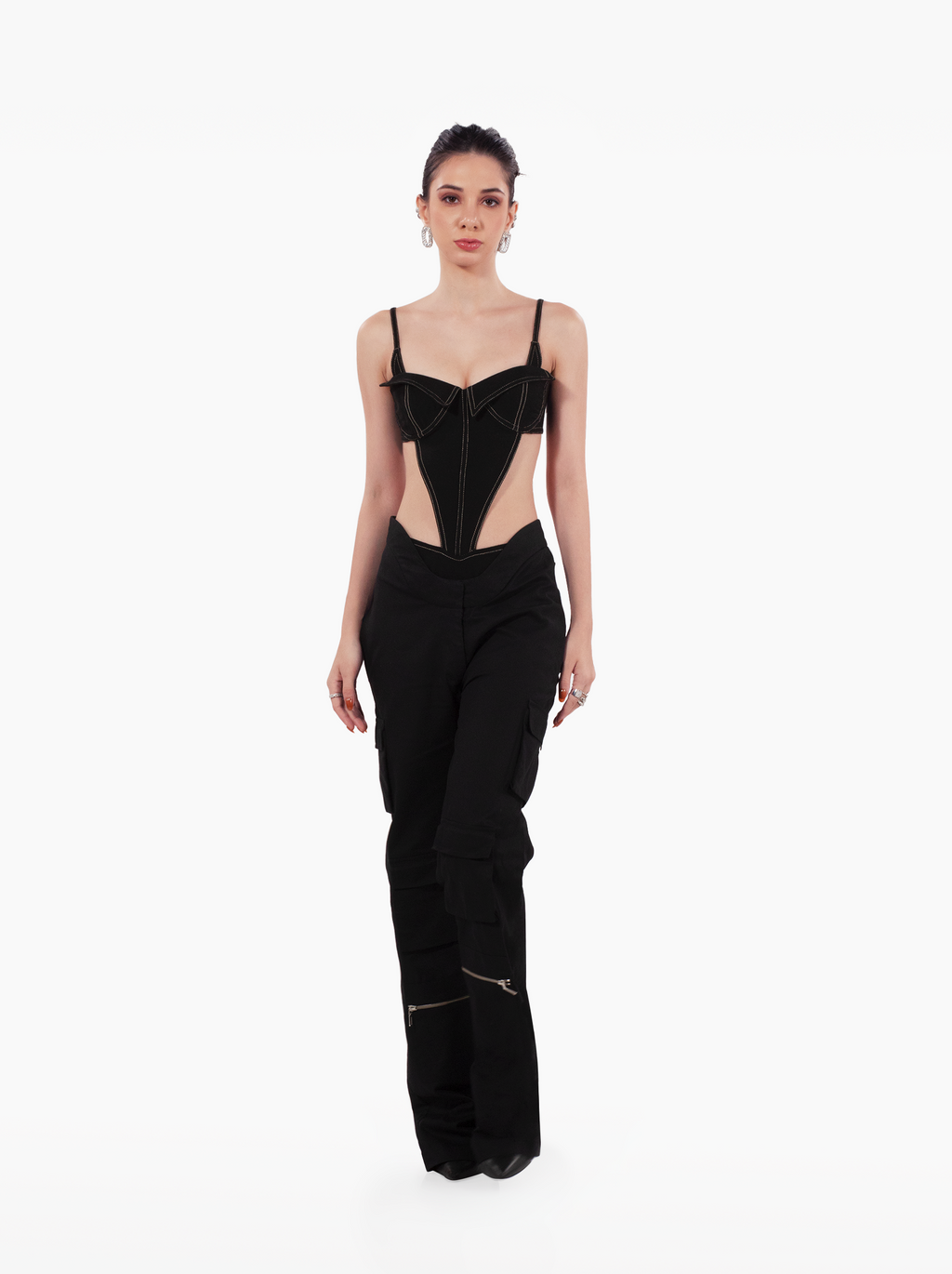 Ginsing Strip Bodysuit