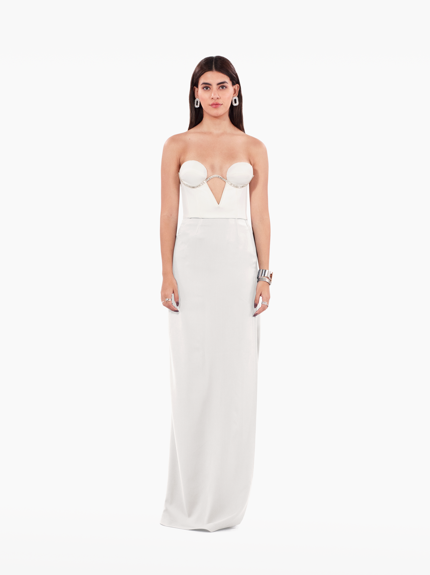 viola corset - crop top with rounded cups Deep V-cut corseted bodice embellished with a crystal-trimmed bra, birthday top, date night, vacation, euro summer, ibiza