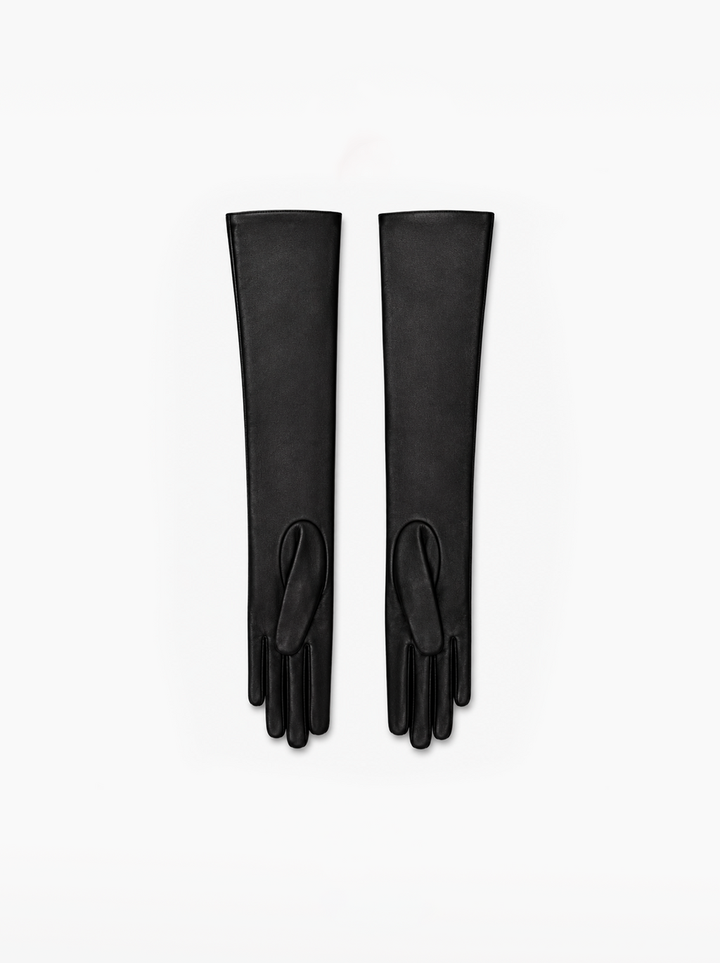 Long Leather Gloves